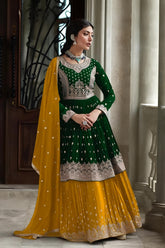 Bluming Georgette Embroidery Work SHARARA EASR0002